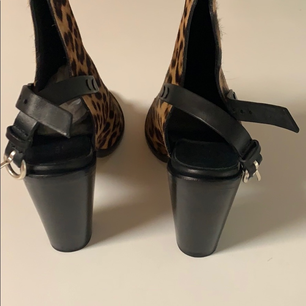 NWT Rag & Bone Calf Hair Leopard Open Toe … - Picture 12 of 16